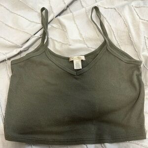 Simple Green Tank Top